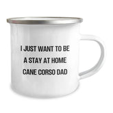 Cane Corso Dog Gifts, Funny Quote for Dad, Camping Mug - Gifts from Men to Cane Corso Dog Lovers for Graduation Unique Gifts - Image 2